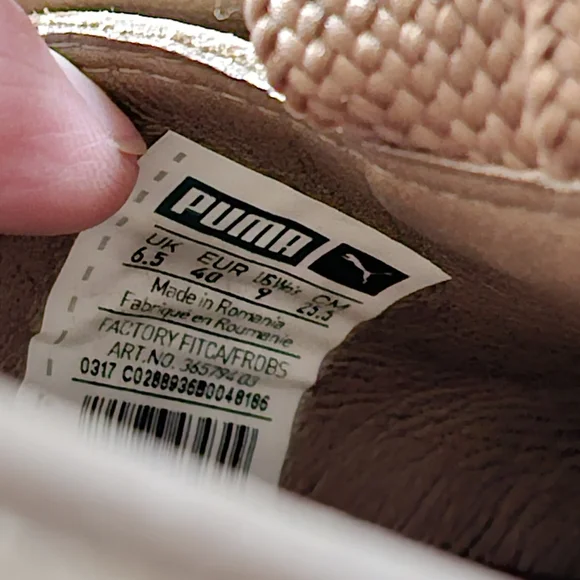 Fenty X Puma Chic Beige Espadrilles with Bow Accent - Picture 6 of 7